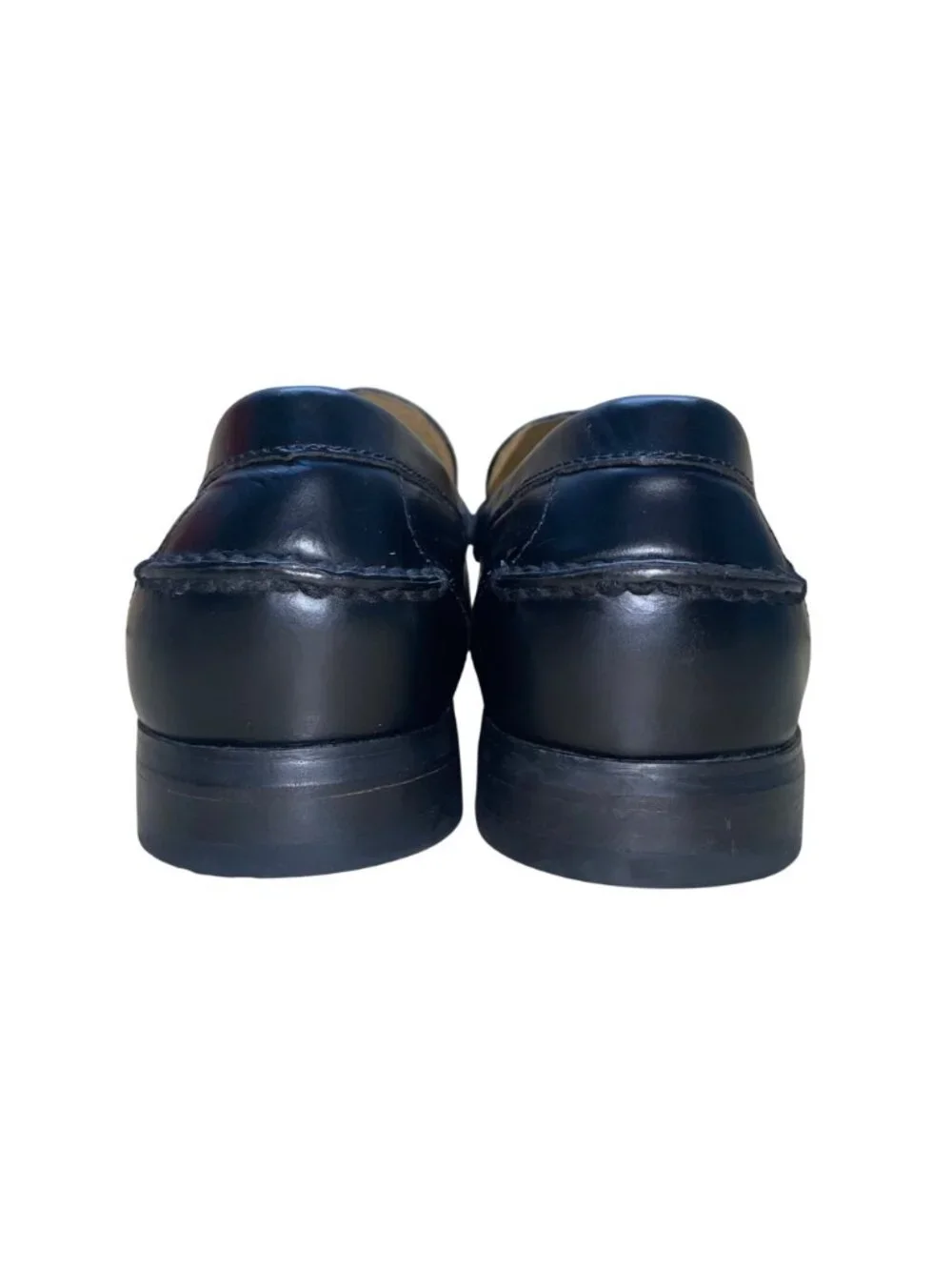 Rockport Men’s Black Leather Dynamic Suspension DMX Penny Loafers Size 7M